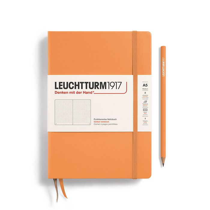 CAIET A5 PUNCTAT COPERTA RIGIDA PIERSICA LEUCHTTURM CAIET A5 PUNCTAT COPERTA RIGIDA PIERSICA LEUCHTTURM